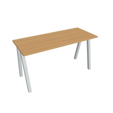 HOBIS kancelársky stôl rovný - UE A 1400, hĺbka 60 cm, buk