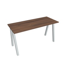 HOBIS kancelársky stôl rovný - UE A 1400, hĺbka 60 cm, orech