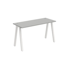 HOBIS kancelársky stôl rovný - UE A 1400, hĺbka 60 cm, šedá - 2