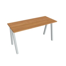 HOBIS kancelársky stôl rovný - UE A 1400, hĺbka 60 cm, jelša