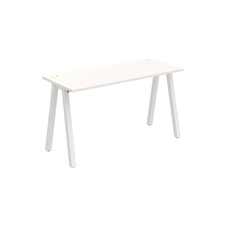 HOBIS kancelársky stôl rovný - UE A 1400, hĺbka 60 cm, biela - 2