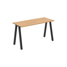HOBIS kancelársky stôl rovný - UE A 1400, hĺbka 60 cm, dub - 1