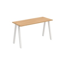 HOBIS kancelársky stôl rovný - UE A 1400, hĺbka 60 cm, dub - 2
