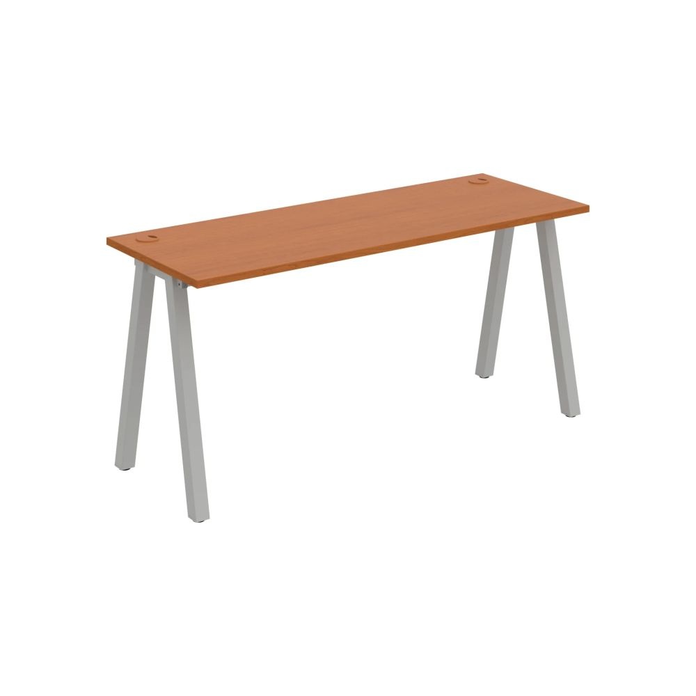 HOBIS kancelársky stôl rovný - UE A 1600, hĺbka 60 cm, čerešňa