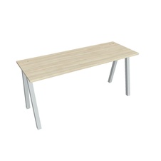 HOBIS kancelársky stôl rovný - UE A 1600, hĺbka 60 cm, agát