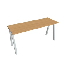 HOBIS kancelársky stôl rovný - UE A 1600, hĺbka 60 cm, buk