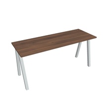 HOBIS kancelársky stôl rovný - UE A 1600, hĺbka 60 cm, orech