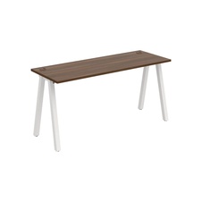 HOBIS kancelársky stôl rovný - UE A 1600, hĺbka 60 cm, orech - 2