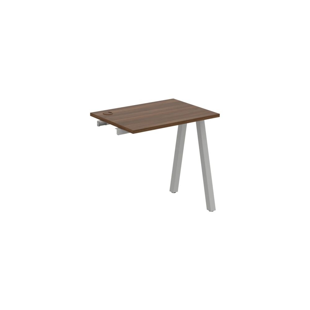 HOBIS prídavný stôl rovný - UE A 800 R, hĺbka 60 cm, orech