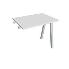 HOBIS prídavný stôl rovný - UE A 800 R, hĺbka 60 cm, biela