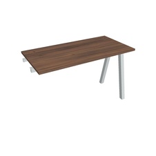 HOBIS prídavný stôl rovný - UE A 1200 R, hĺbka 60 cm, orech
