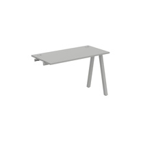HOBIS prídavný stôl rovný - UE A 1200 R, hĺbka 60 cm, šedá