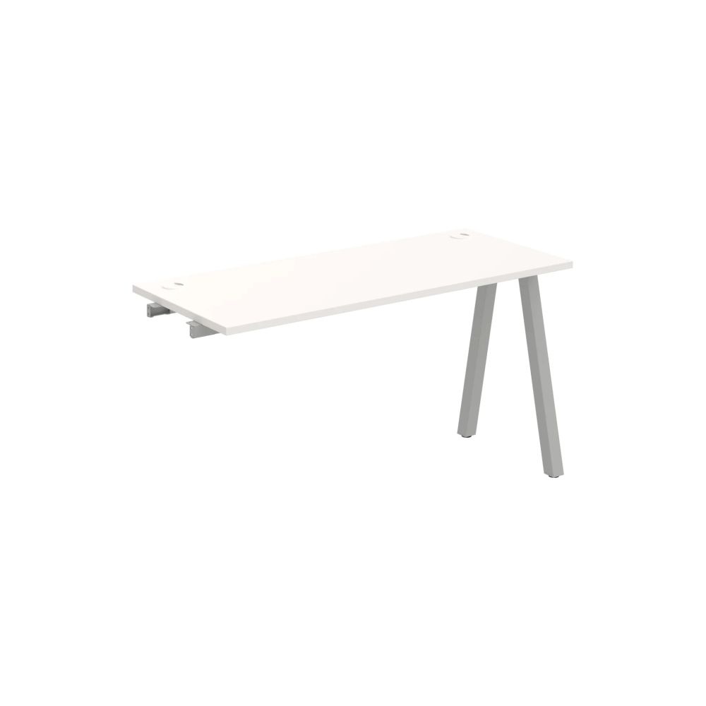 HOBIS prídavný stôl rovný - UE A 1400 R, hĺbka 60 cm, biela