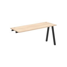 HOBIS prídavný stôl rovný - UE A 1600 R, hĺbka 60 cm, agát - 1