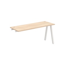 HOBIS prídavný stôl rovný - UE A 1600 R, hĺbka 60 cm, agát - 2