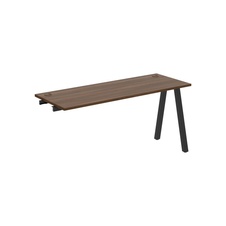 HOBIS prídavný stôl rovný - UE A 1600 R, hĺbka 60 cm, orech - 1