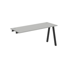 HOBIS prídavný stôl rovný - UE A 1600 R, hĺbka 60 cm, šedá - 1