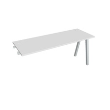 HOBIS prídavný stôl rovný - UE A 1600 R, hĺbka 60 cm, biela