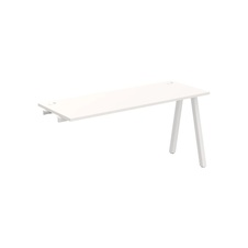HOBIS prídavný stôl rovný - UE A 1600 R, hĺbka 60 cm, biela - 2