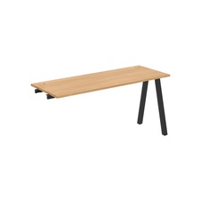 HOBIS prídavný stôl rovný - UE A 1600 R, hĺbka 60 cm, dub - 1