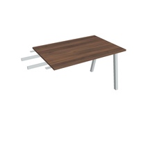 HOBIS prídavný stôl do uhla - US A 1200 RU, hĺbka 80 cm, orech