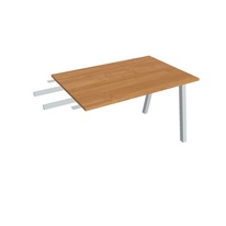HOBIS prídavný stôl do uhla - US A 1200 RU, hĺbka 80 cm, jelša