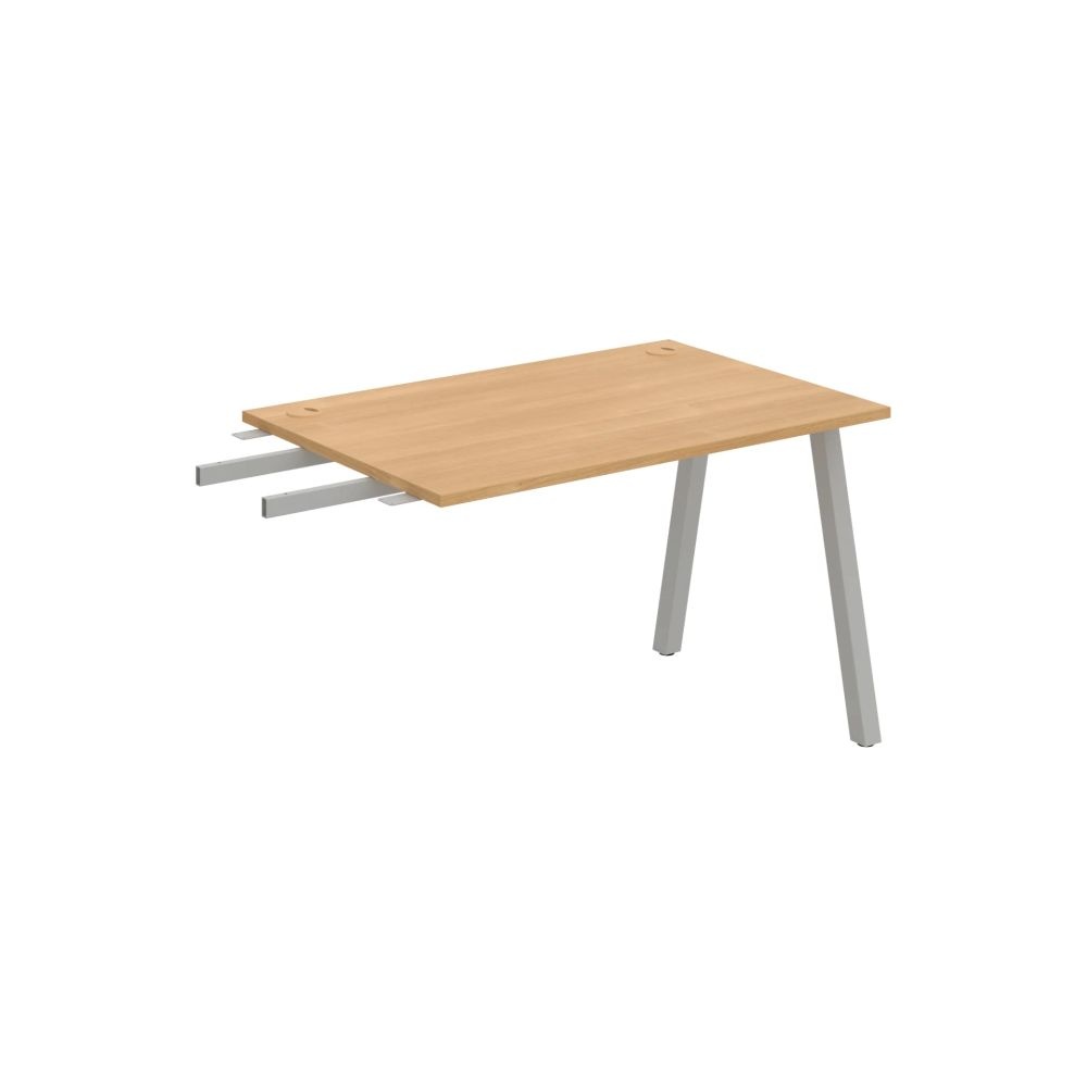 HOBIS prídavný stôl do uhla - US A 1200 RU, hĺbka 80 cm, dub