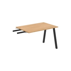 HOBIS prídavný stôl do uhla - US A 1200 RU, hĺbka 80 cm, dub - 1