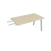 HOBIS prídavný stôl do uhla - US A 1400 RU, hĺbka 80 cm, agát