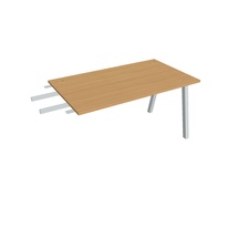 HOBIS prídavný stôl do uhla - US A 1400 RU, hĺbka 80 cm, buk