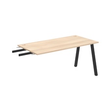 HOBIS prídavný stôl do uhla - US A 1600 RU, hĺbka 80 cm, agát - 1