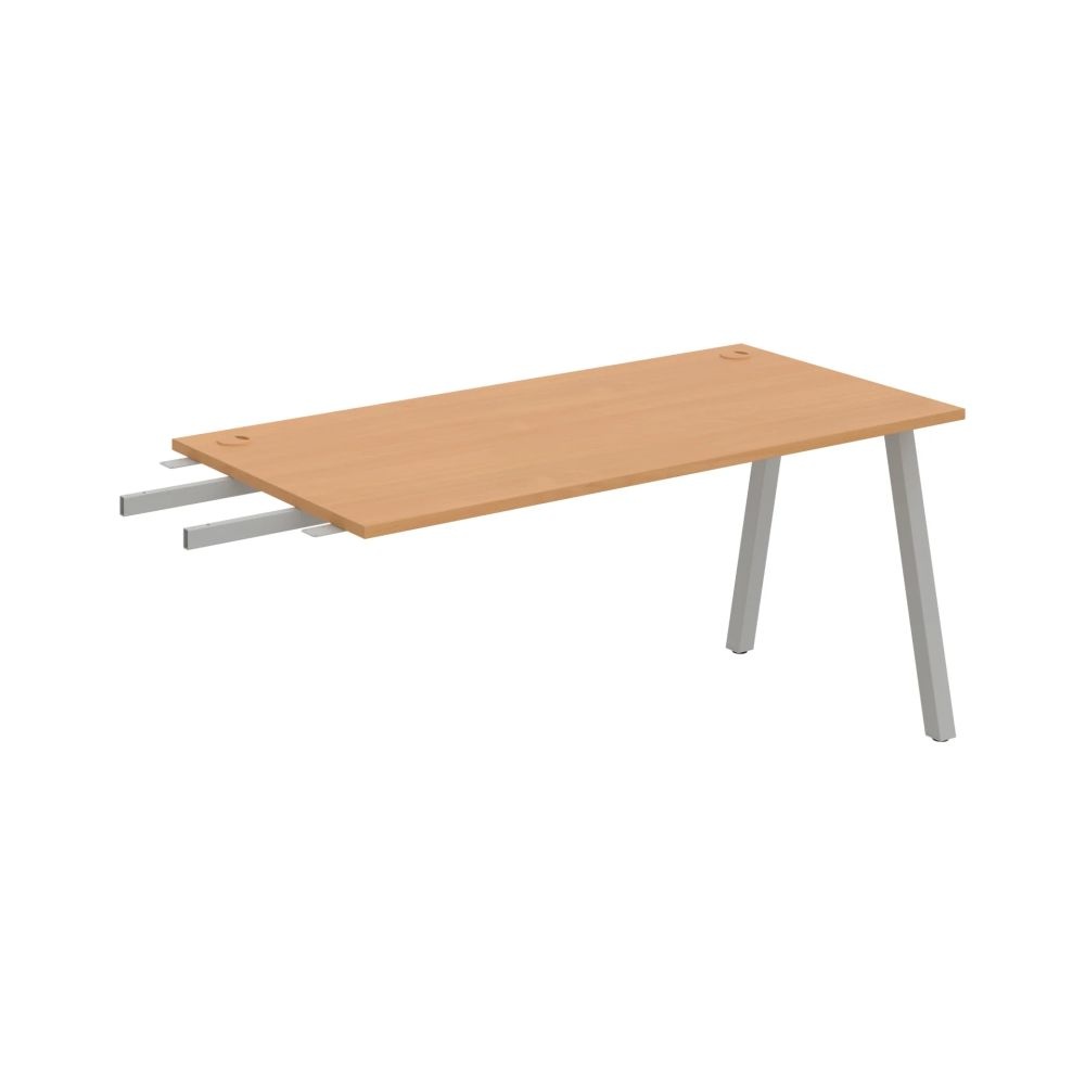 HOBIS prídavný stôl do uhla - US A 1600 RU, hĺbka 80 cm, buk