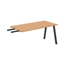 HOBIS prídavný stôl do uhla - US A 1600 RU, hĺbka 80 cm, buk - 1