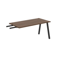 HOBIS prídavný stôl do uhla - US A 1600 RU, hĺbka 80 cm, orech - 1
