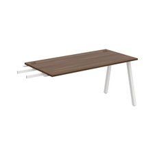 HOBIS prídavný stôl do uhla - US A 1600 RU, hĺbka 80 cm, orech - 2