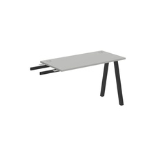 HOBIS prídavný stôl do uhla - UE A 1200 RU, hĺbka 60 cm, šedá - 1