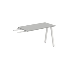 HOBIS prídavný stôl do uhla - UE A 1200 RU, hĺbka 60 cm, šedá - 2