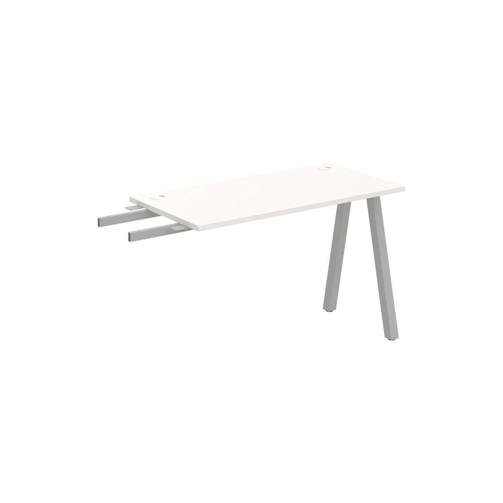 HOBIS prídavný stôl do uhla - UE A 1200 RU, hĺbka 60 cm, biela