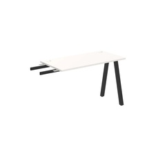 HOBIS prídavný stôl do uhla - UE A 1200 RU, hĺbka 60 cm, biela - 1
