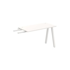 HOBIS prídavný stôl do uhla - UE A 1200 RU, hĺbka 60 cm, biela - 2