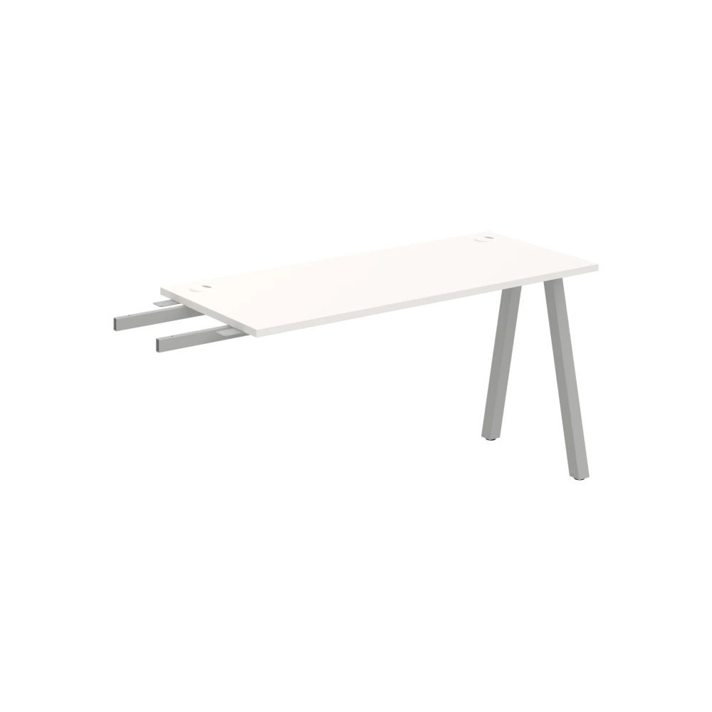 HOBIS prídavný stôl do uhla - UE A 1400 RU, hĺbka 60 cm, biela