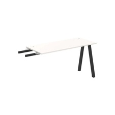 HOBIS prídavný stôl do uhla - UE A 1400 RU, hĺbka 60 cm, biela - 1