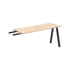 HOBIS prídavný stôl do uhla - UE A 1600 RU, hĺbka 60 cm, agát - 1