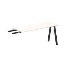 HOBIS prídavný stôl do uhla - UE A 1600 RU, hĺbka 60 cm, biela - 1