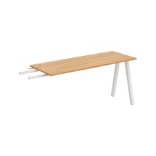 HOBIS prídavný stôl do uhla - UE A 1600 RU, hĺbka 60 cm, dub - 2