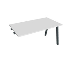 HOBIS prídavný rokovací stôl rovný - UJ A 1400 R, biela - 1