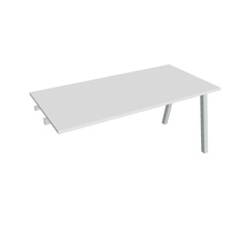 HOBIS prídavný rokovací stôl rovný - UJ A 1600 R, biela