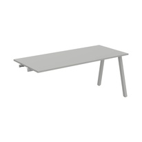 HOBIS prídavný rokovací stôl rovný - UJ A 1800 R, šedá
