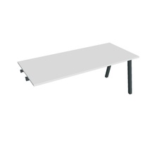 HOBIS prídavný rokovací stôl rovný - UJ A 1800 R, biela - 1