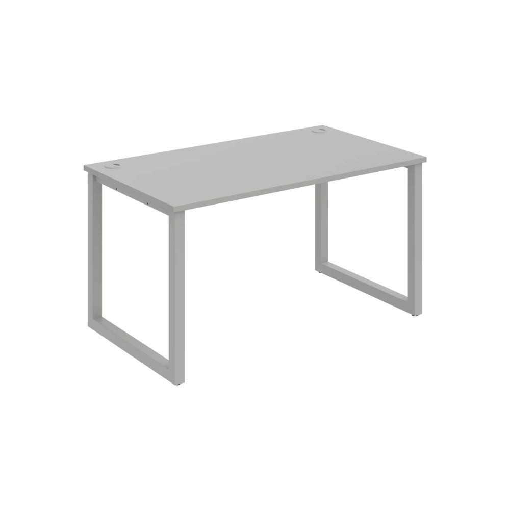 HOBIS kancelársky stôl rovný - US O 1400, šedá